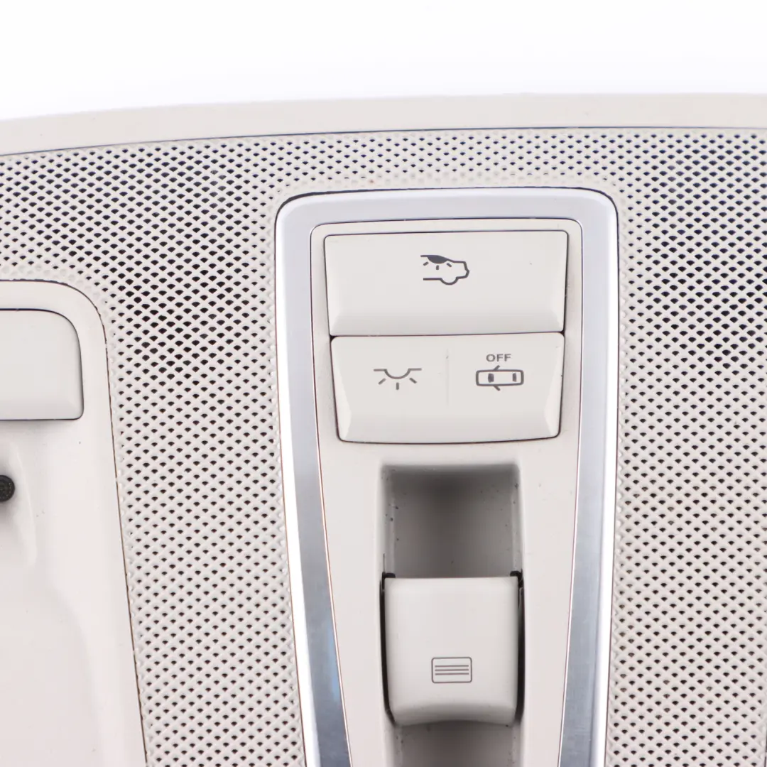 Front Interior Roof Reading Light Lamp Unit Beige to Mercedes ML W166 with Part number A1669062401 Mercedes ML W166 Front Interior Roof Reading Light Lamp Unit Beige - SKU A1669062401 - Part number A1669062401