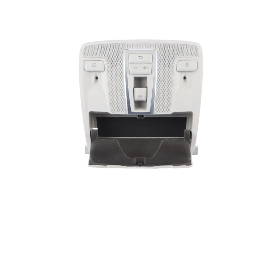 Front Interior Roof Reading Light Lamp Unit Beige to Mercedes ML W166 with Part number A1669062401 Mercedes ML W166 Front Interior Roof Reading Light Lamp Unit Beige - SKU A1669062401 - Part number A1669062401