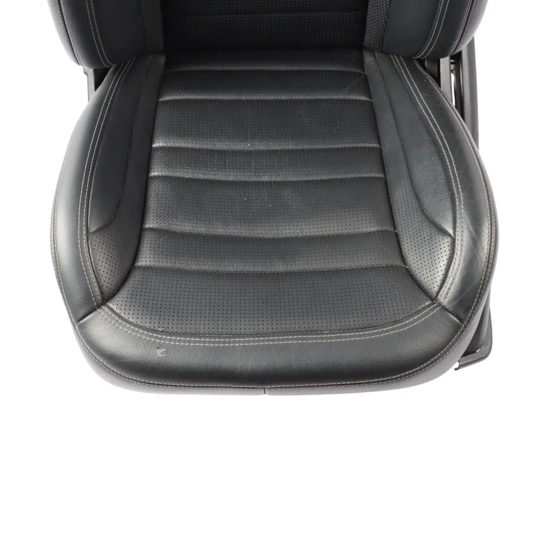 ML63 W166 AMG Seat Front Left N/S Heated Electric Black Leather to Mercedes with Part number A1669100747 Mercedes ML63 W166 AMG Seat Front Left N/S Heated Electric Black Leather - SKU A1669100747-1 - Part number A1669100747