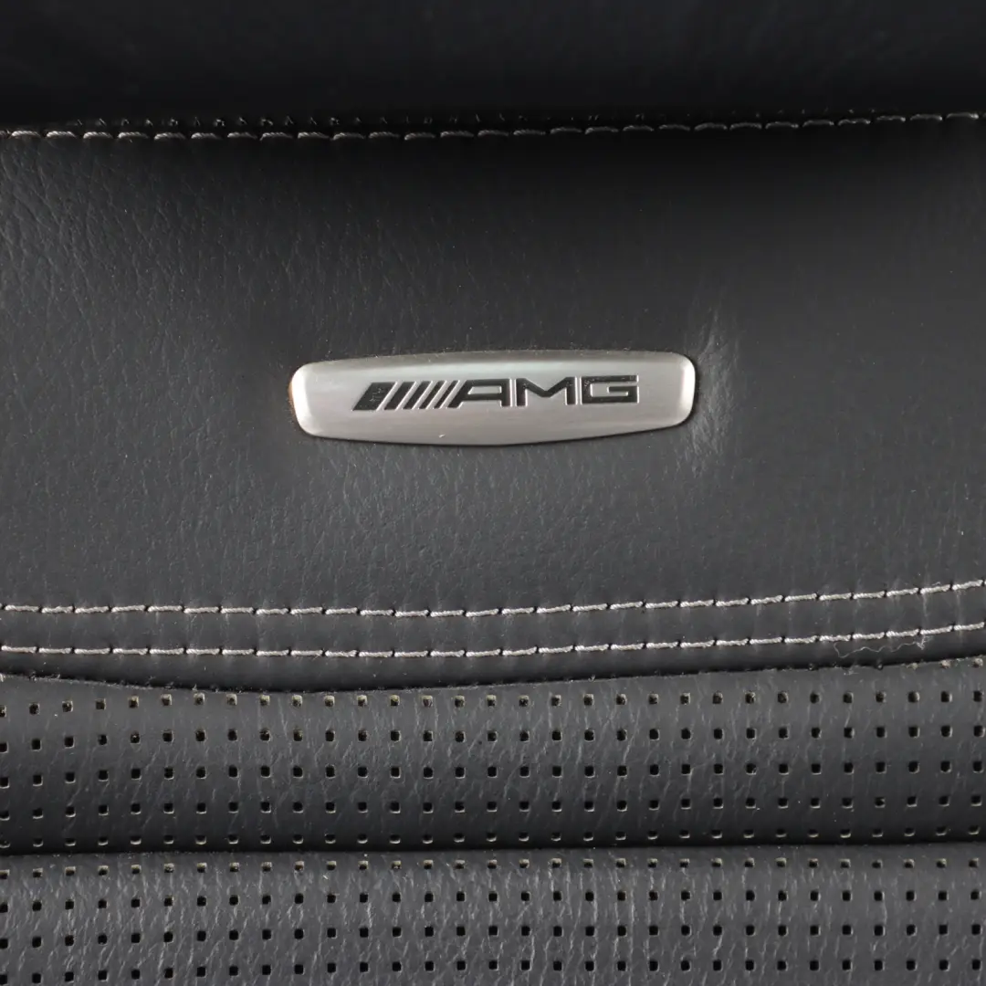 ML63 W166 AMG Seat Front Left N/S Heated Electric Black Leather to Mercedes with Part number A1669100747 Mercedes ML63 W166 AMG Seat Front Left N/S Heated Electric Black Leather - SKU A1669100747-1 - Part number A1669100747