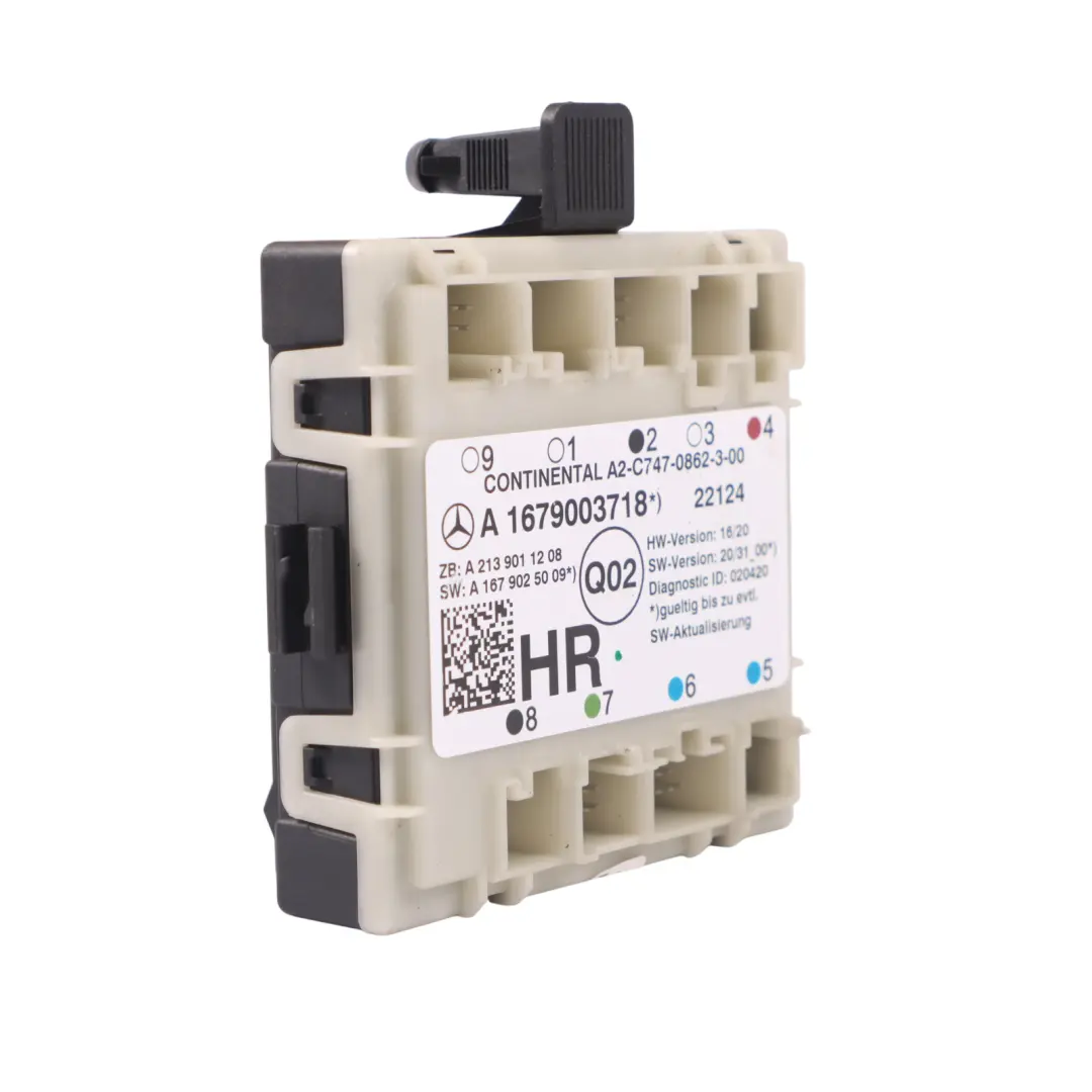 Door Module Mercedes W205 W213 C253 Control Unit Rear Right O/S to with Part number A1679003718 Door Module Mercedes W205 W213 C253 Control Unit Rear Right O/S - SKU A1679003718 - Part number A1679003718
