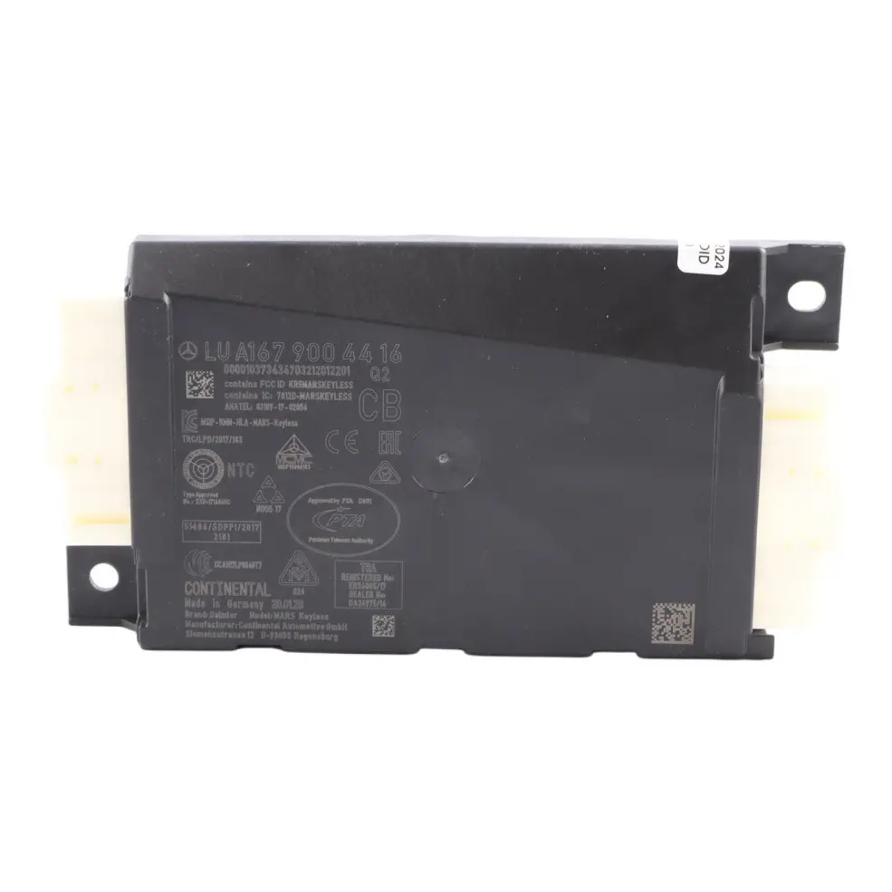 Keyless Go Module Mercedes C118 W177 W247 ECU Entry Control Unit to with Part number A1679004416 Keyless Go Module Mercedes C118 W177 W247 ECU Entry Control Unit - SKU A1679004416 - Part number A1679004416