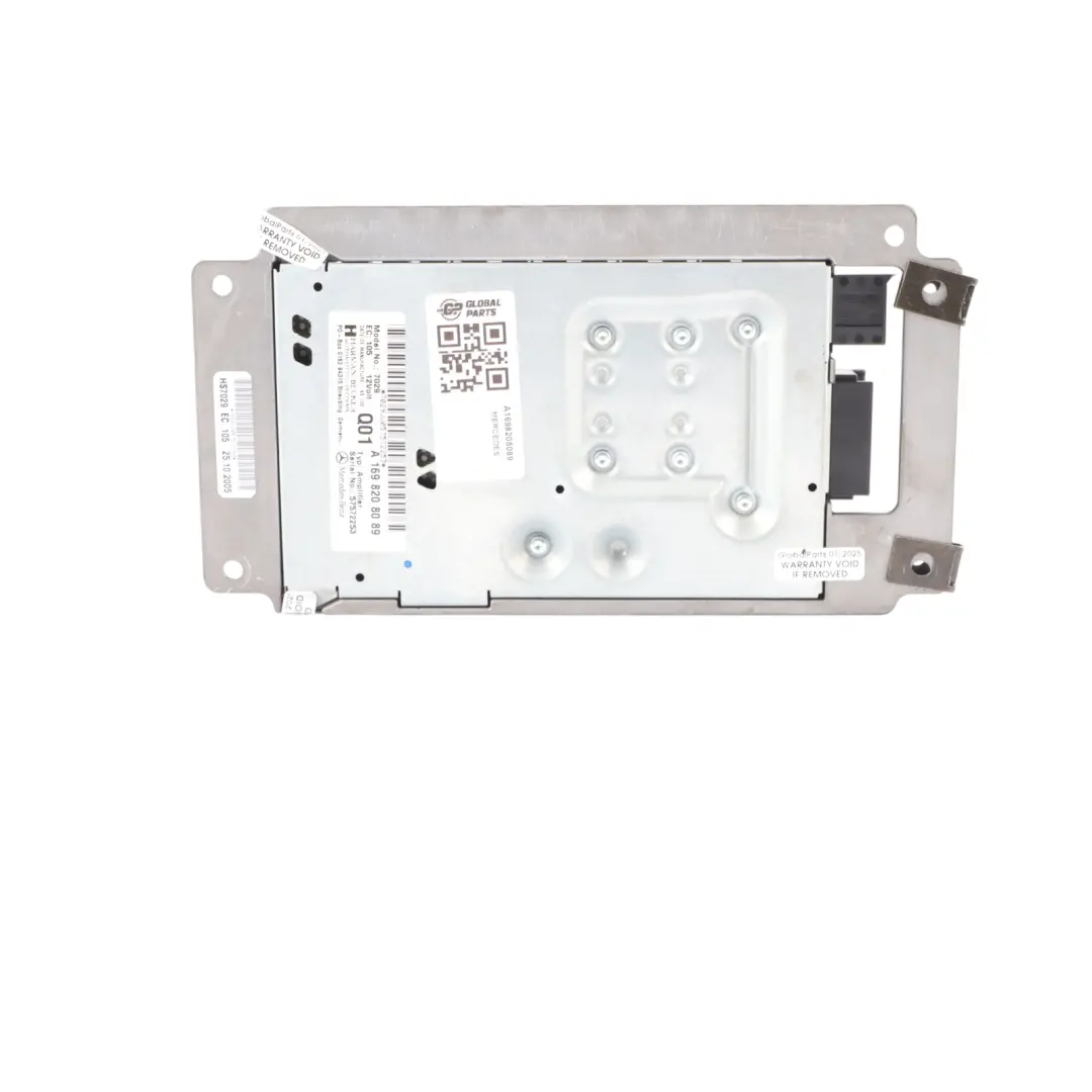 Audio Sound System Amplifier Unit to Mercedes W168 W203 W209 with Part number A1698208089 Mercedes W168 W203 W209 Audio Sound System Amplifier Unit - SKU A1698208089 - Part number A1698208089