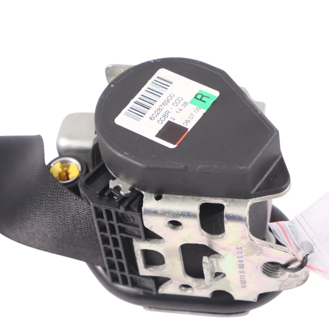 Cinturón Delantero Derecho Negro para Mercedes W169 con número de pieza A1698603485 Mercedes W169 Cinturón Delantero Derecho Negro - SKU A1698603485 - Número de pieza A1698603485