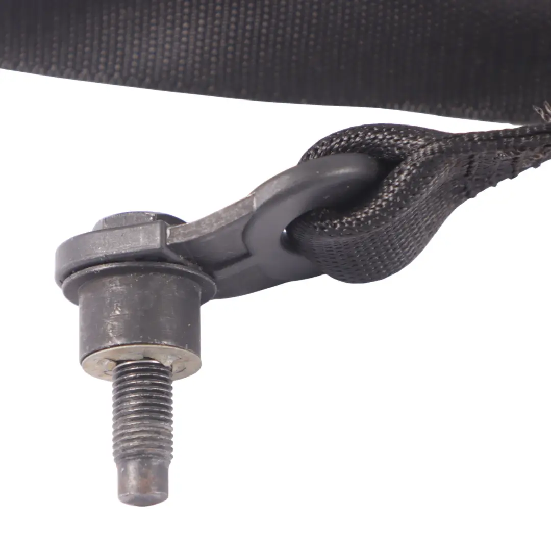 Mercedes W169 Front Seat Belt Seatbelt Black Right O/S - SKU A1698603485 - Part number A1698603485