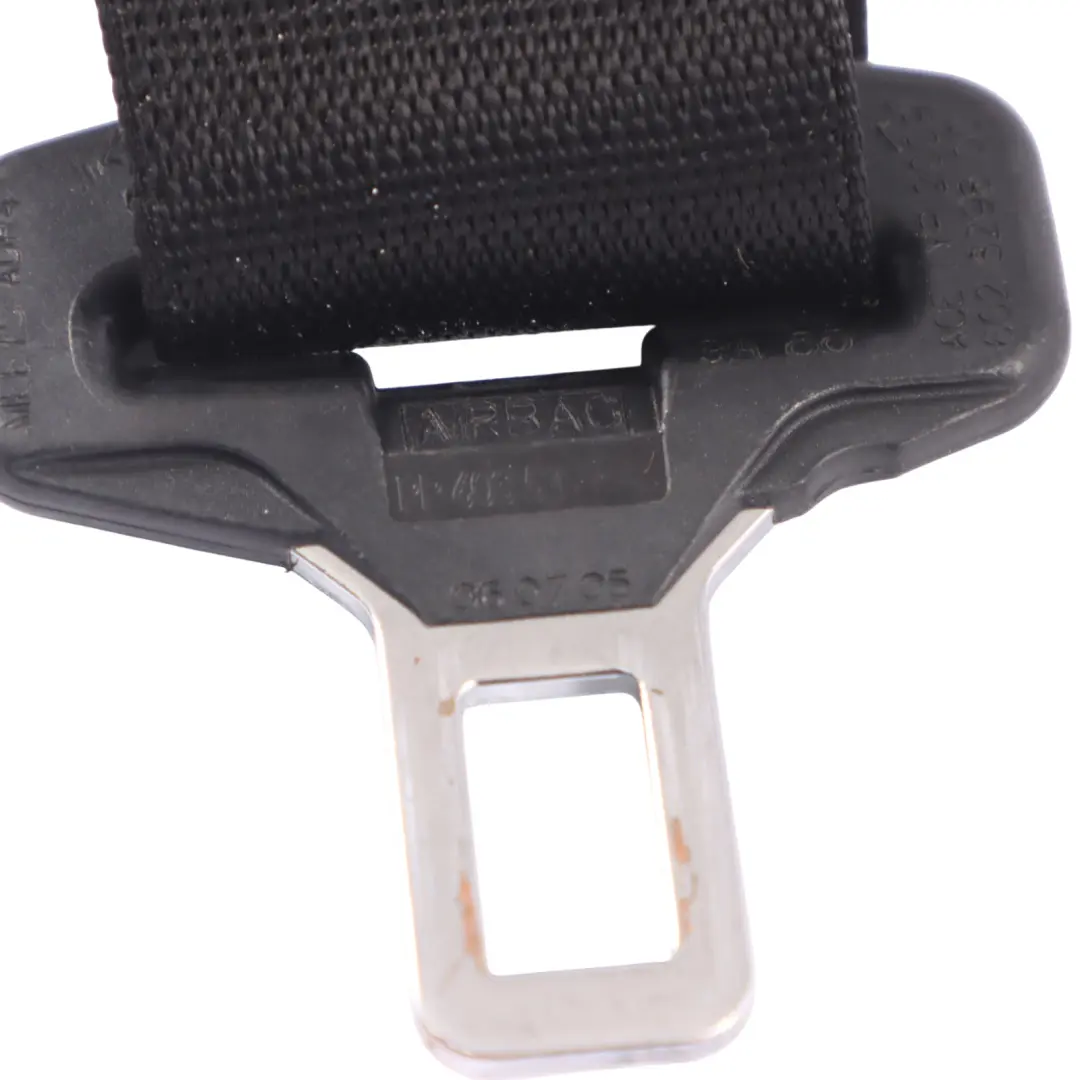 Front Seat Belt Seatbelt Black Right O/S to Mercedes W169 with Part number A1698603485 Mercedes W169 Front Seat Belt Seatbelt Black Right O/S - SKU A1698603485 - Part number A1698603485