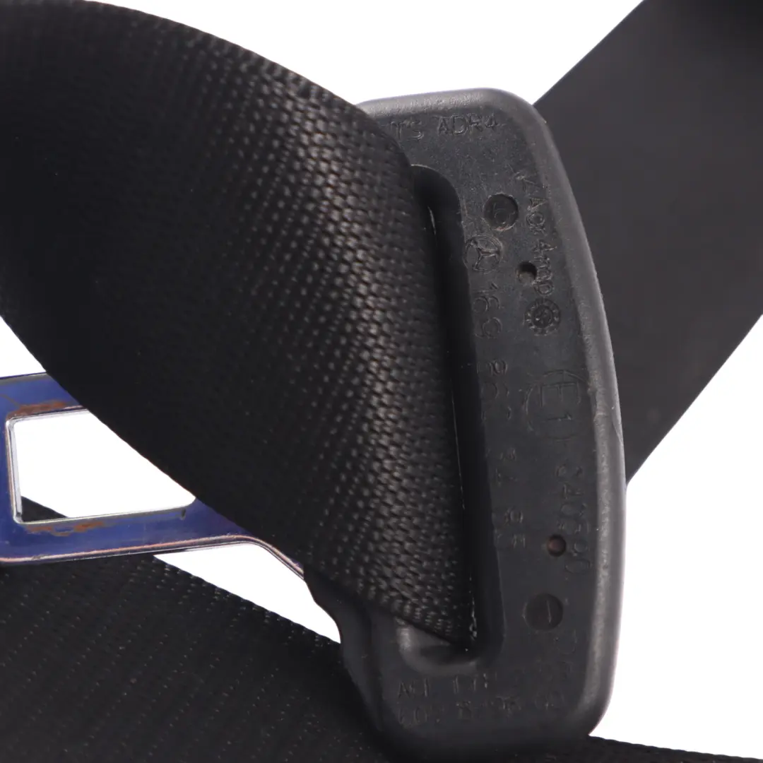  Mercedes-Benz A-Class W169 Front Right O/S Seat Belt Black - SKU A1698603485 - Part number A1698603485