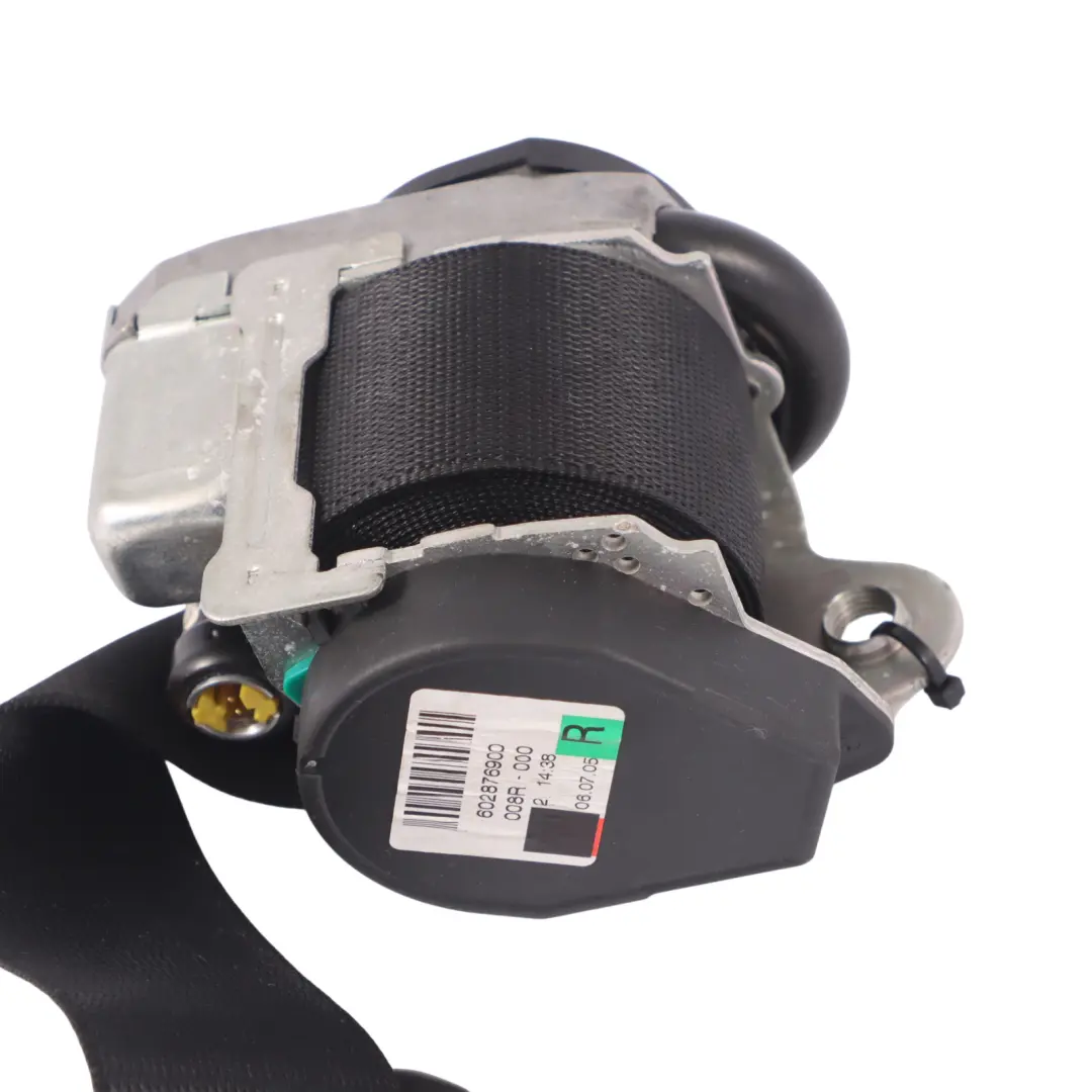  Mercedes-Benz W169 Cintura di sicurezza anteriore destra nera - SKU A1698603485 - Numero di parte A1698603485