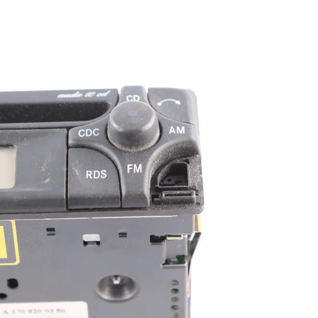 Player Audio 10 Stereo Radio Unit to Mercedes W168 W202 W210 CD with Part number A1708200386 Mercedes W168 W202 W210 CD Player Audio 10 Stereo Radio Unit - SKU A1708200386-1 - Part number A1708200386