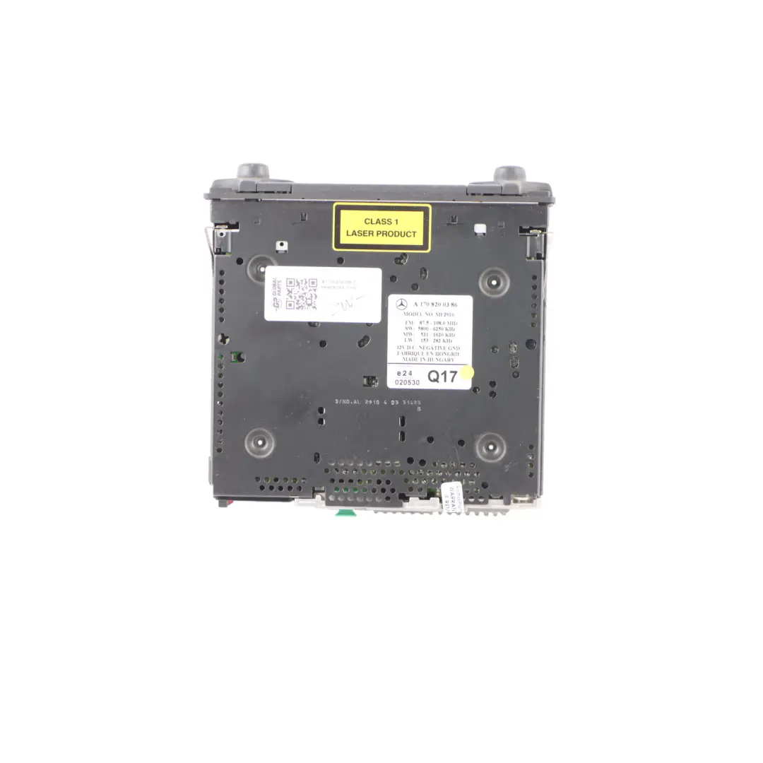 Mercedes W168 W202 W210 CD Player Audio 10 Stereo Radio Unit - SKU A1708200386-1 - Part number A1708200386