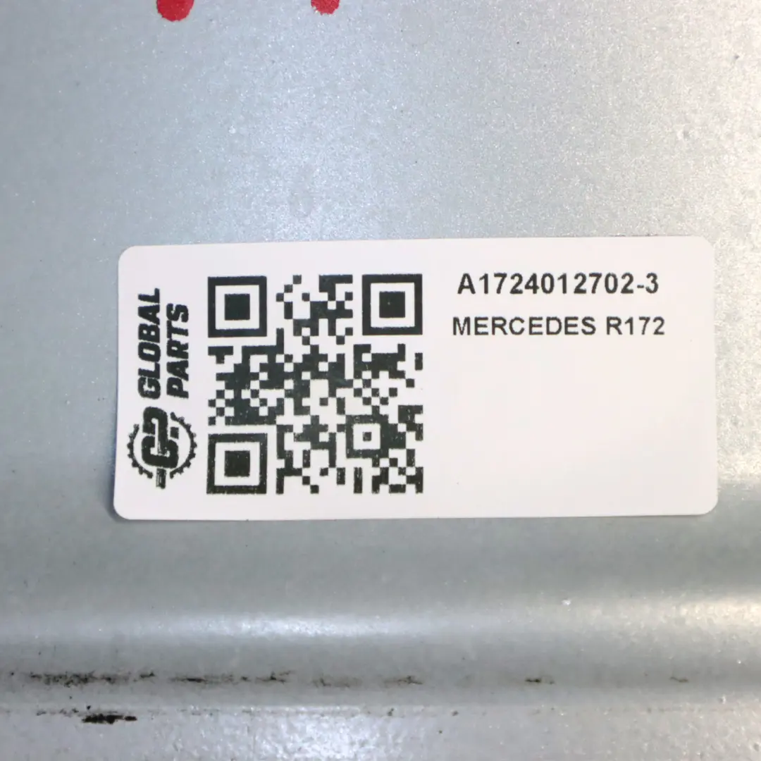 Mercedes R172 Rear Silver Alloy Wheel Rim 18" ET:36 8,5J 5 Spoke - SKU A1724012702-3 - Part number A1724012702