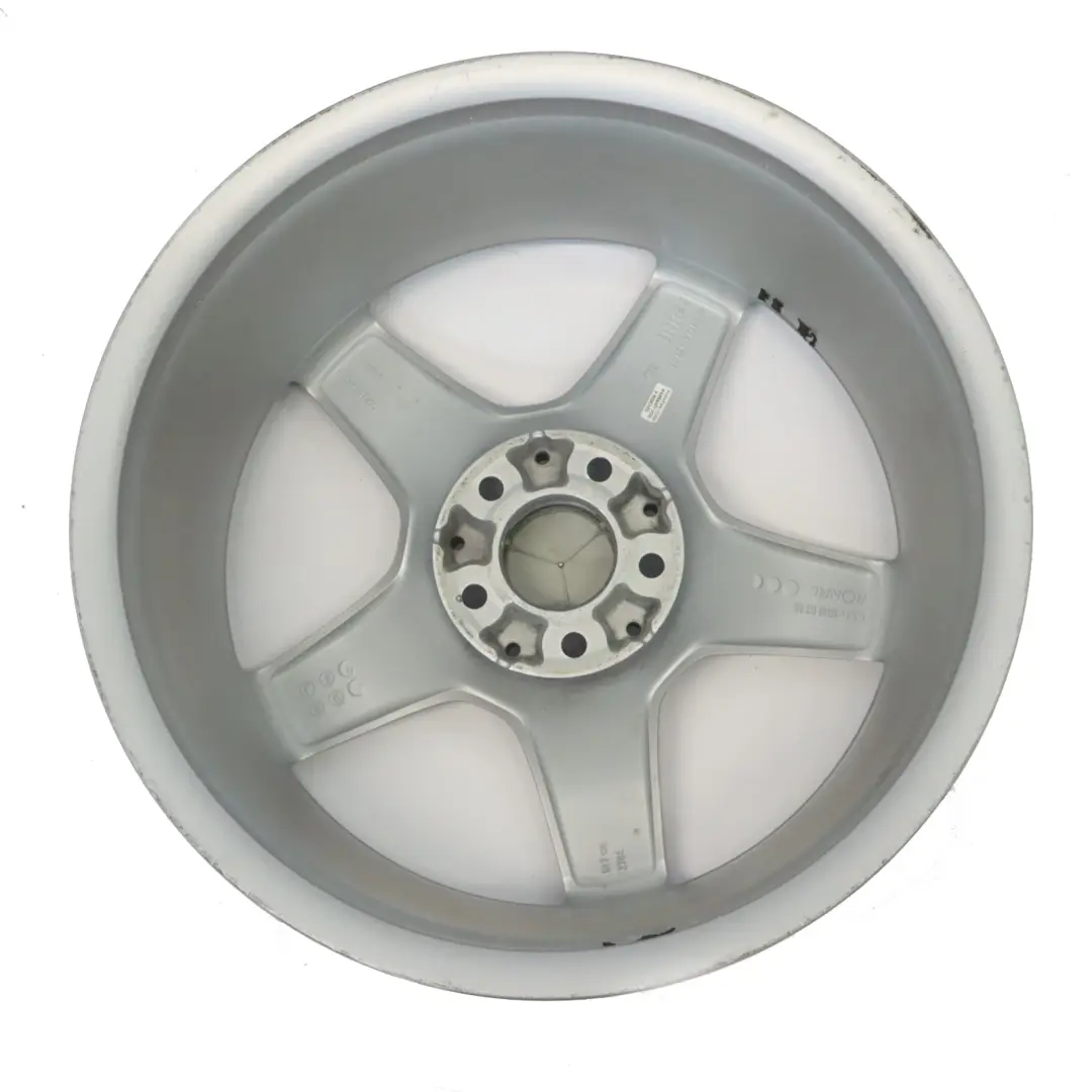 Alloy Wheel Rim 18" ET:36 8,5J 5 Spoke to Mercedes R172 Rear Silver with Part number A1724012702 Mercedes R172 Rear Silver Alloy Wheel Rim 18" ET:36 8,5J 5 Spoke - SKU A1724012702-3 - Part number A1724012702