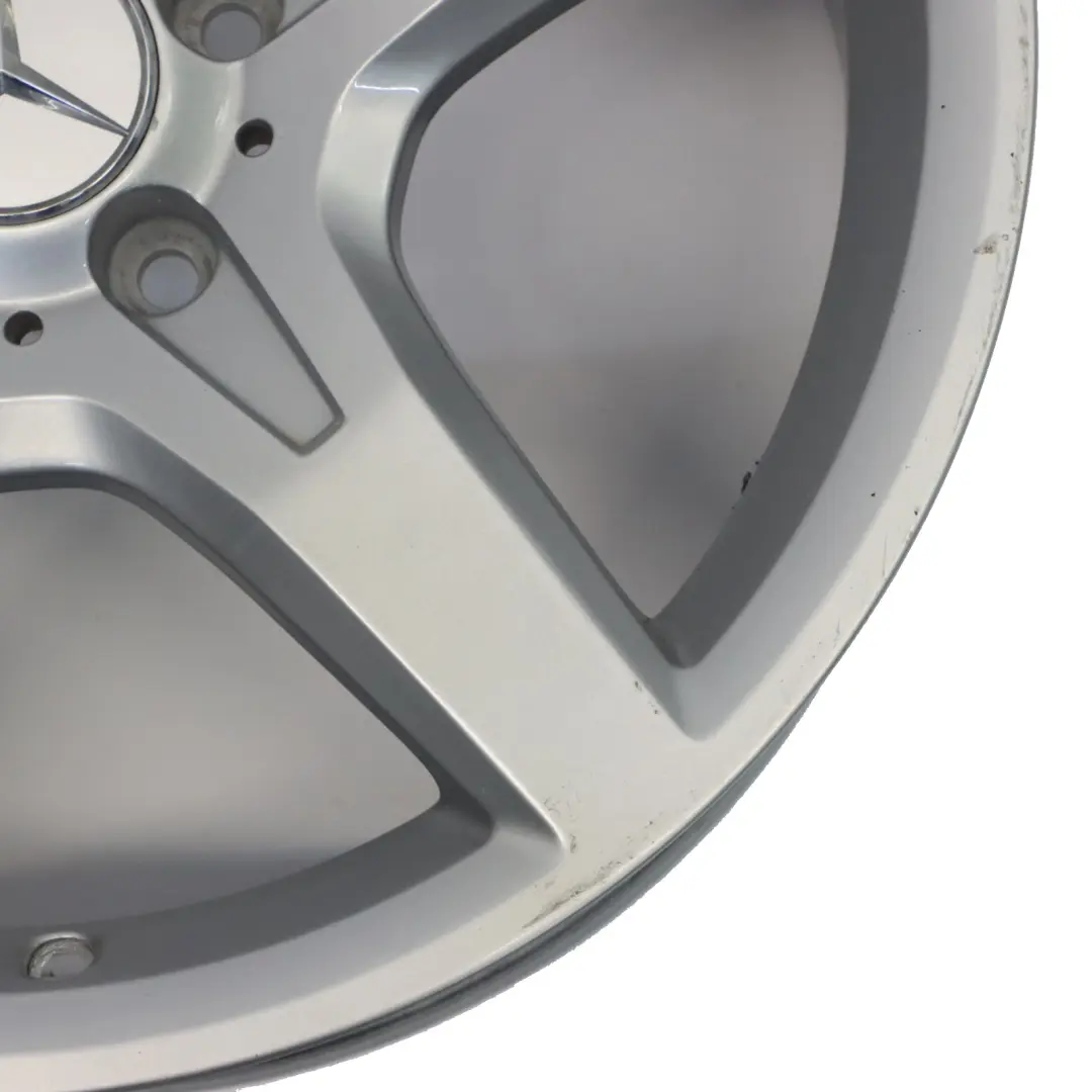 Alloy Wheel Rim 18" ET:36 8,5J 5 Spoke to Mercedes R172 Rear Silver with Part number A1724012702 Mercedes R172 Rear Silver Alloy Wheel Rim 18" ET:36 8,5J 5 Spoke - SKU A1724012702-3 - Part number A1724012702