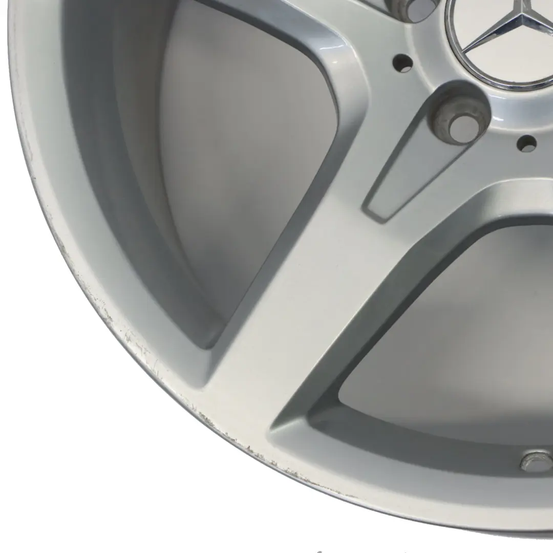 Mercedes R172 Rear Silver Alloy Wheel Rim 18" ET:36 8,5J 5 Spoke - SKU A1724012702-3 - Part number A1724012702