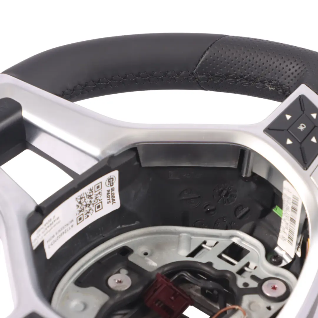  Steering Wheel Mercedes W204 W207 W212 W218 NEW Black Leather Sport Paddle Shift - SKU A1724602703-3 - Part number A1724602703