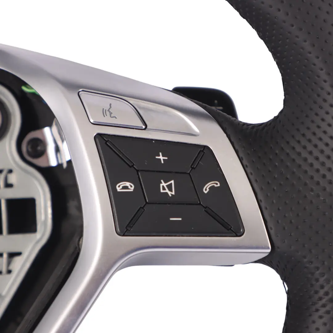  Volant Mercedes W204 W212 W218 NEUF Cuir Noir Sport Palettes Changement Vitesse - SKU A1724602703-3 - Numéro de pièce A1724602703