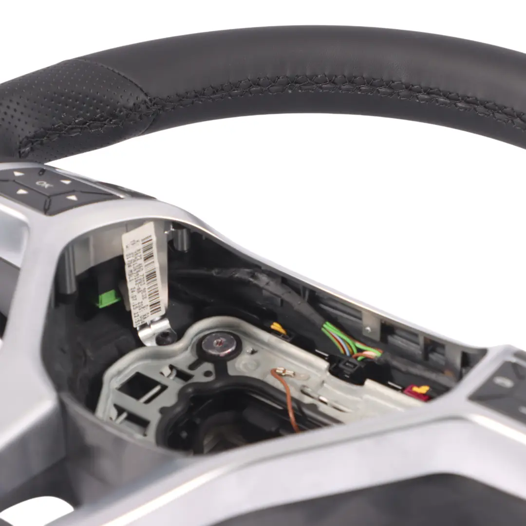 Volante Mercedes C207 W212 NUEVO Cuero Sport Palanca de Cambio Hilos Negro - SKU A1724607303-2 - Número de pieza A1724607303