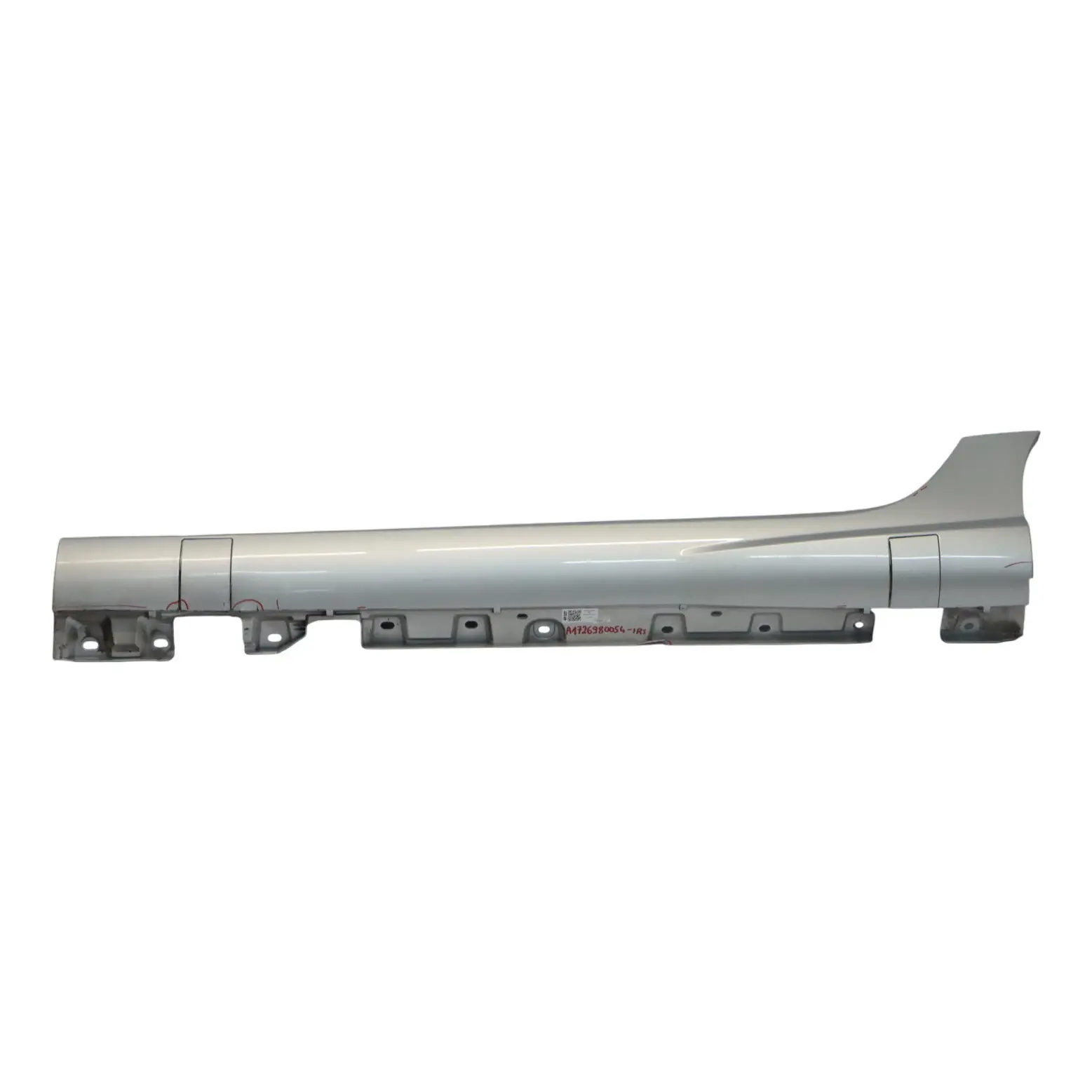 Mercedes R172 Cache seuil de porte AMG Skirt gauche Iridium Silver - 775
