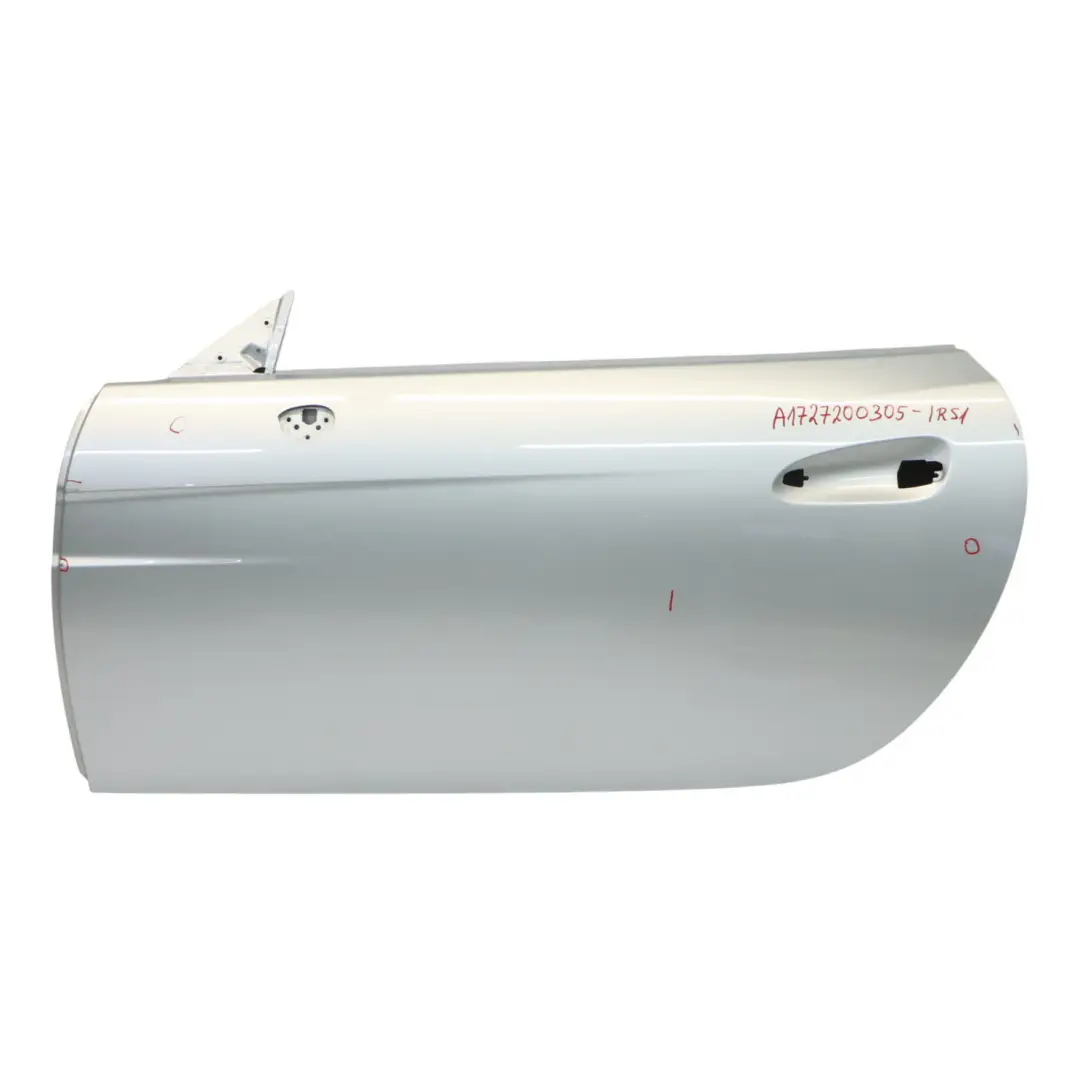 Tür vorne links Iridium Silber Metallic - 775 für Mercedes SLK R172 mit Teilenummer A1727200305 Mercedes SLK R172 Tür vorne links Iridium Silber Metallic - 775 - SKU A1727200305-IRS1 - Teilenummer A1727200305