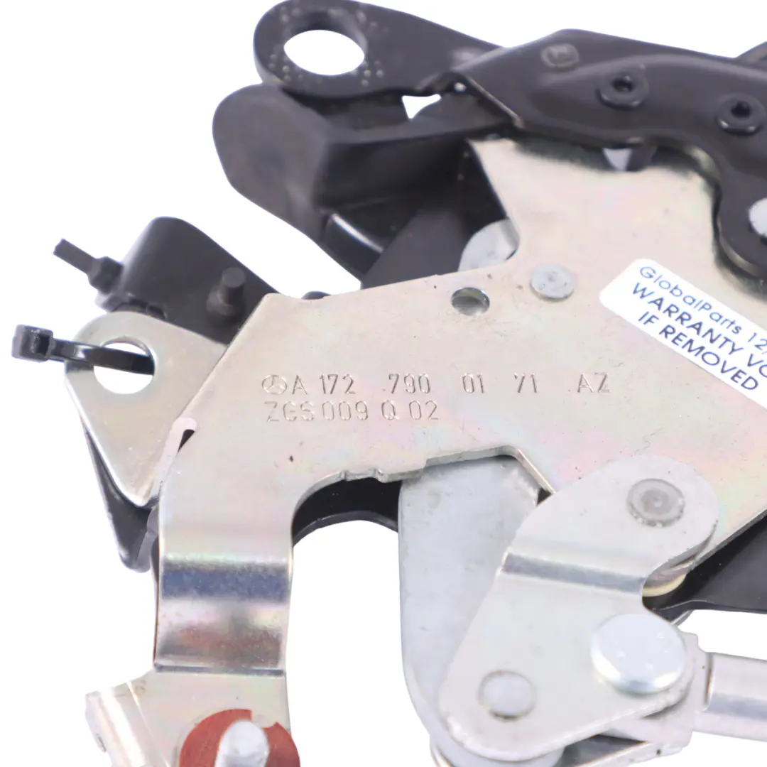 Faltdachscharnier Scharnier Vorne Links für Mercedes SLK R172 mit Teilenummer A1727900171 Mercedes SLK R172 Faltdachscharnier Scharnier Vorne Links - SKU A1727900171 - Teilenummer A1727900171