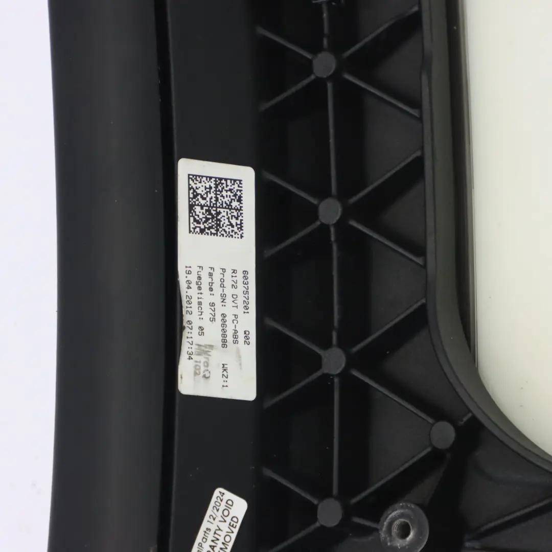 Mercedes SLK R172 Front Hardtop Folding Roof Cover Iridium Silver - 775 - SKU A1727900940-IRS - Part number A1727900940