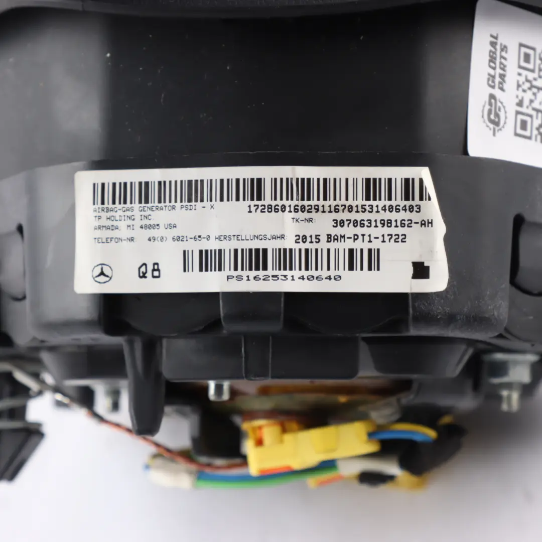 Mercedes W204 Poduszka Powietrzna Kierowcy Airbag USZKODZONA - SKU A1728601602-2 - Numer Części A1728601602