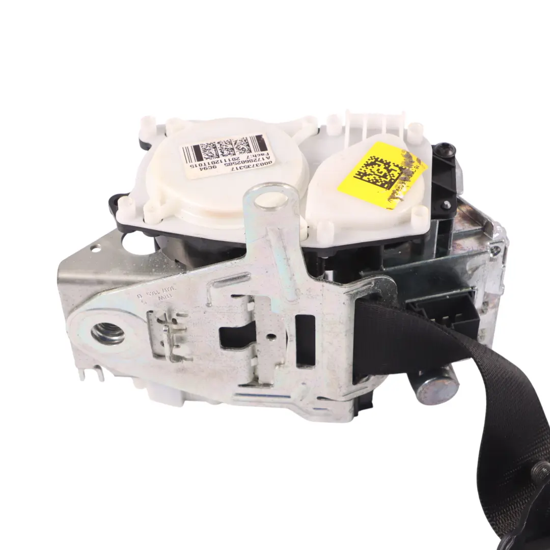 Mercedes SLK R172 Ceinture de sécurité intérieure Avant gauche Noir - SKU A1728602585 - Numéro de pièce A1728602585