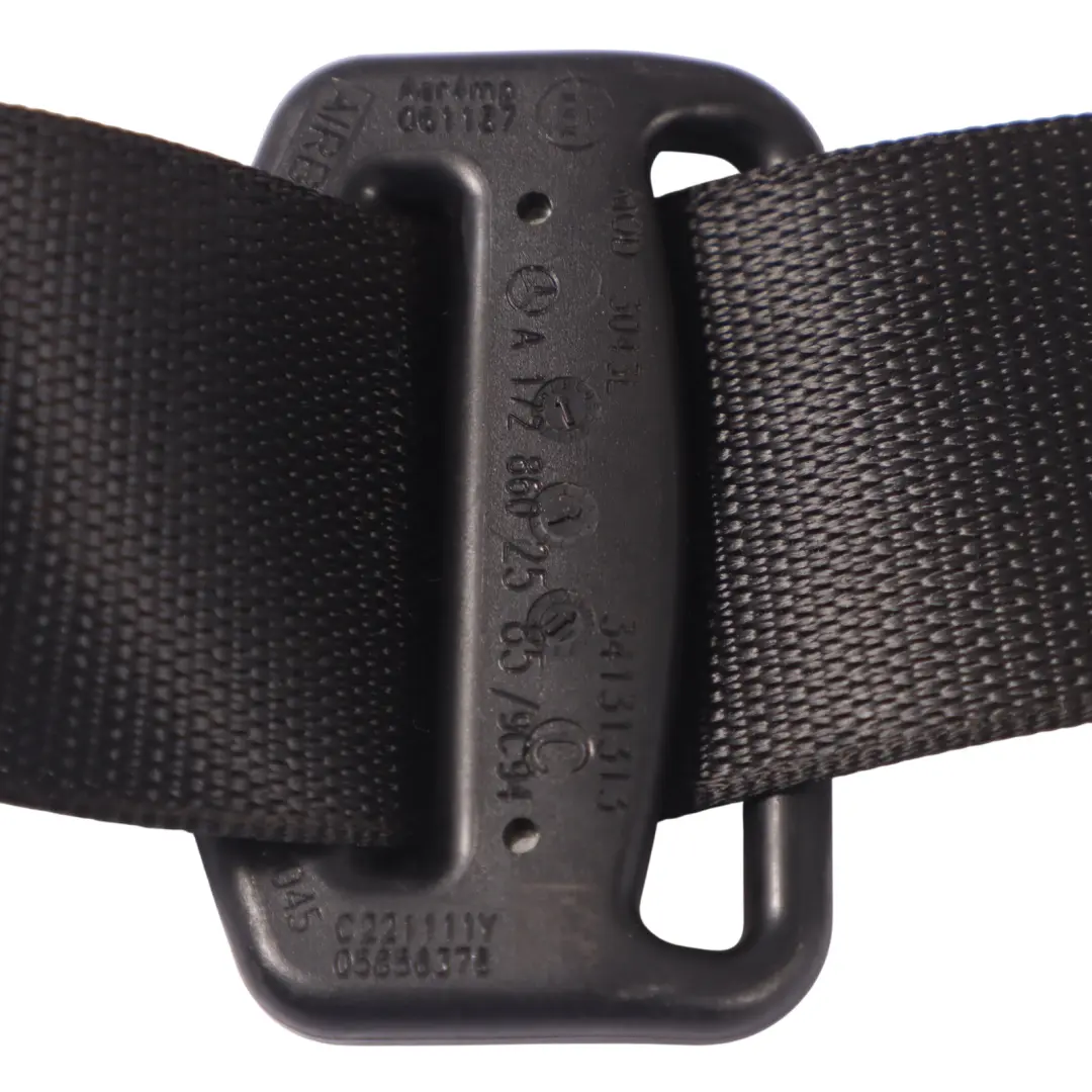 Mercedes SLK R172 Ceinture de sécurité intérieure Avant gauche Noir - SKU A1728602585 - Numéro de pièce A1728602585