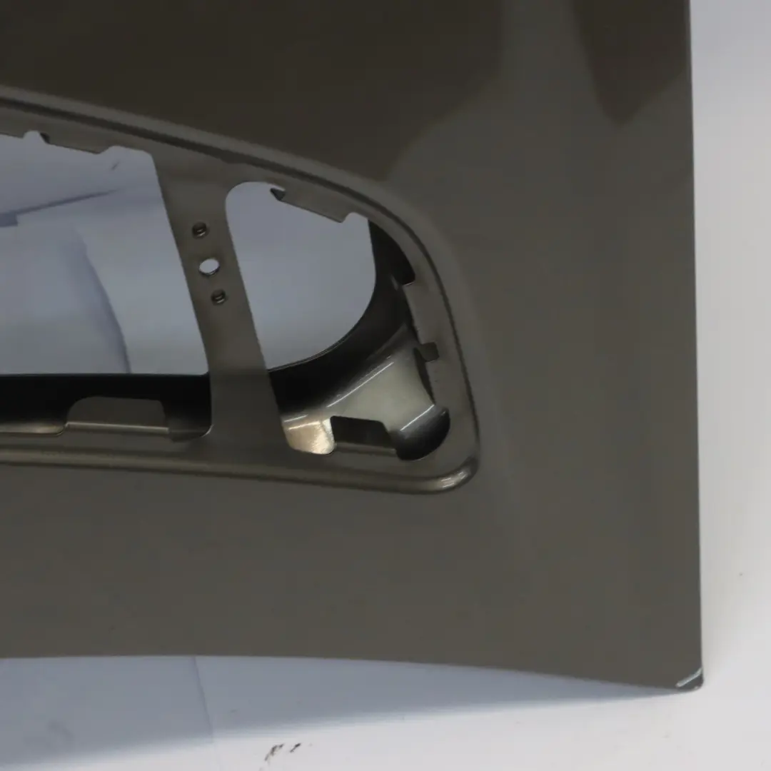 Mercedes SLK R172 Hood Bonnet Trim Panel Engine Indium Grey Metallic - 963 - SKU A1728800057-ING - Part number A1728800057