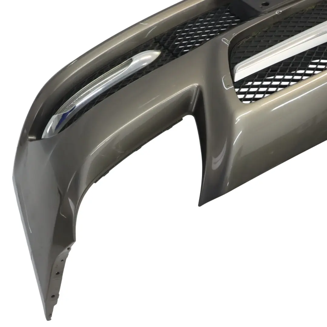 Mercedes SLK R172 Front Bumper Trim Panel Covering Indium Grey Metallic - 963 - SKU A1728850025-ING - Part number A1728850025