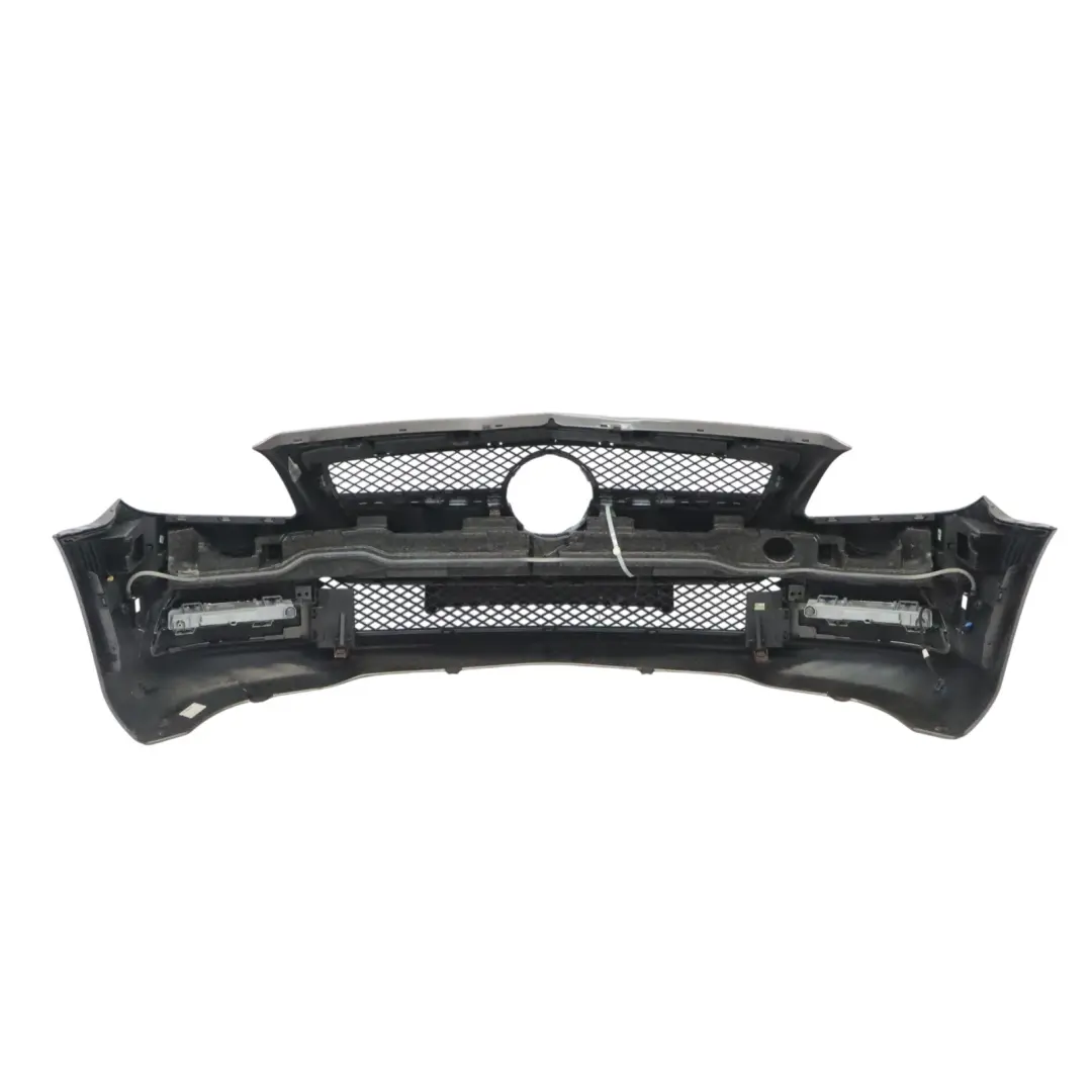 Mercedes SLK R172 Front Bumper Trim Panel Covering Indium Grey Metallic - 963 - SKU A1728850025-ING - Part number A1728850025