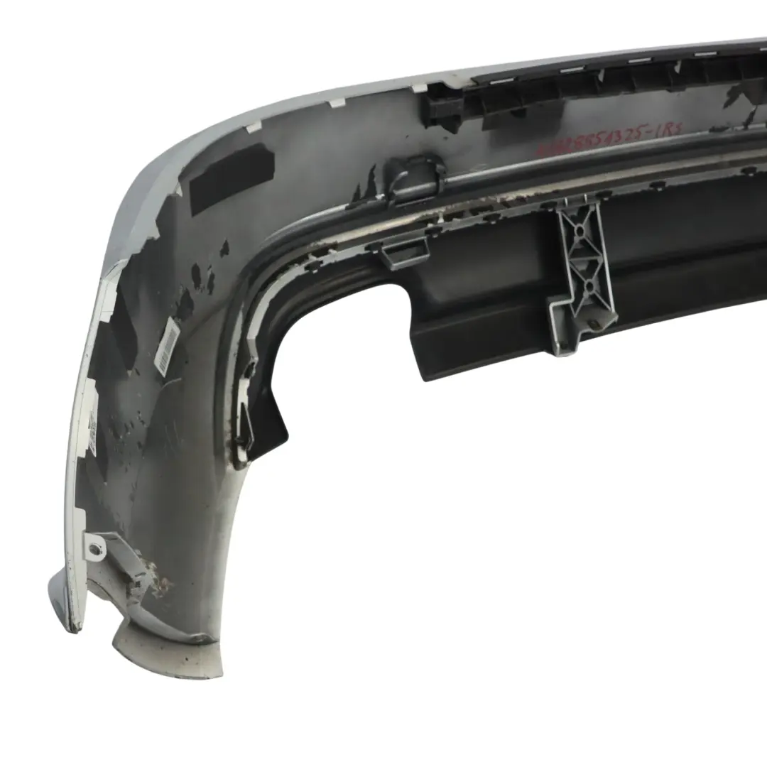 Bumper AMG Trim Panel Cover Iridium Silver Metallic - 775 to Mercedes SLK R172 Rear with Part number A1728851325 Mercedes SLK R172 Rear Bumper AMG Trim Panel Cover Iridium Silver Metallic - 775 - SKU A1728851325-IRS - Part number A1728851325