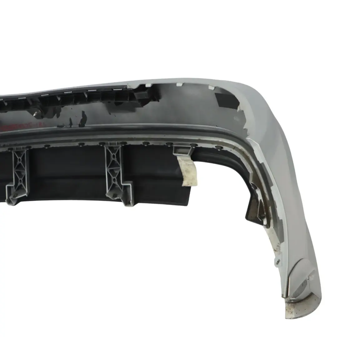Bumper AMG Trim Panel Cover Iridium Silver Metallic - 775 to Mercedes SLK R172 Rear with Part number A1728851325 Mercedes SLK R172 Rear Bumper AMG Trim Panel Cover Iridium Silver Metallic - 775 - SKU A1728851325-IRS - Part number A1728851325