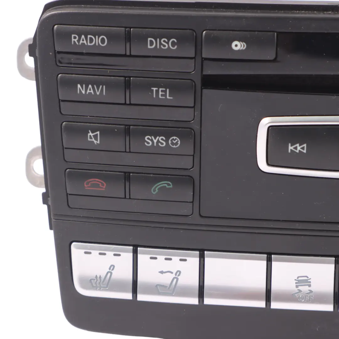 Schalter Controller Panel Befehl Sat Nav Navigation für Mercedes R172 mit Teilenummer A1729001505 Mercedes R172 Schalter Controller Panel Befehl Sat Nav Navigation - SKU A1729001505 - Teilenummer A1729001505