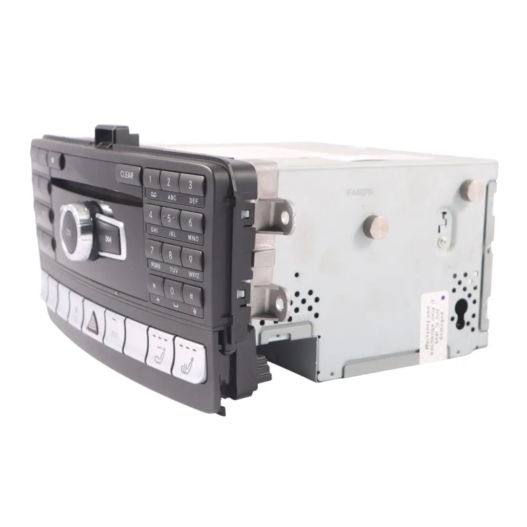 Mercedes R172 Interruptor Controlador Panel Comando Sat Navigation - SKU A1729001505 - Número de pieza A1729001505