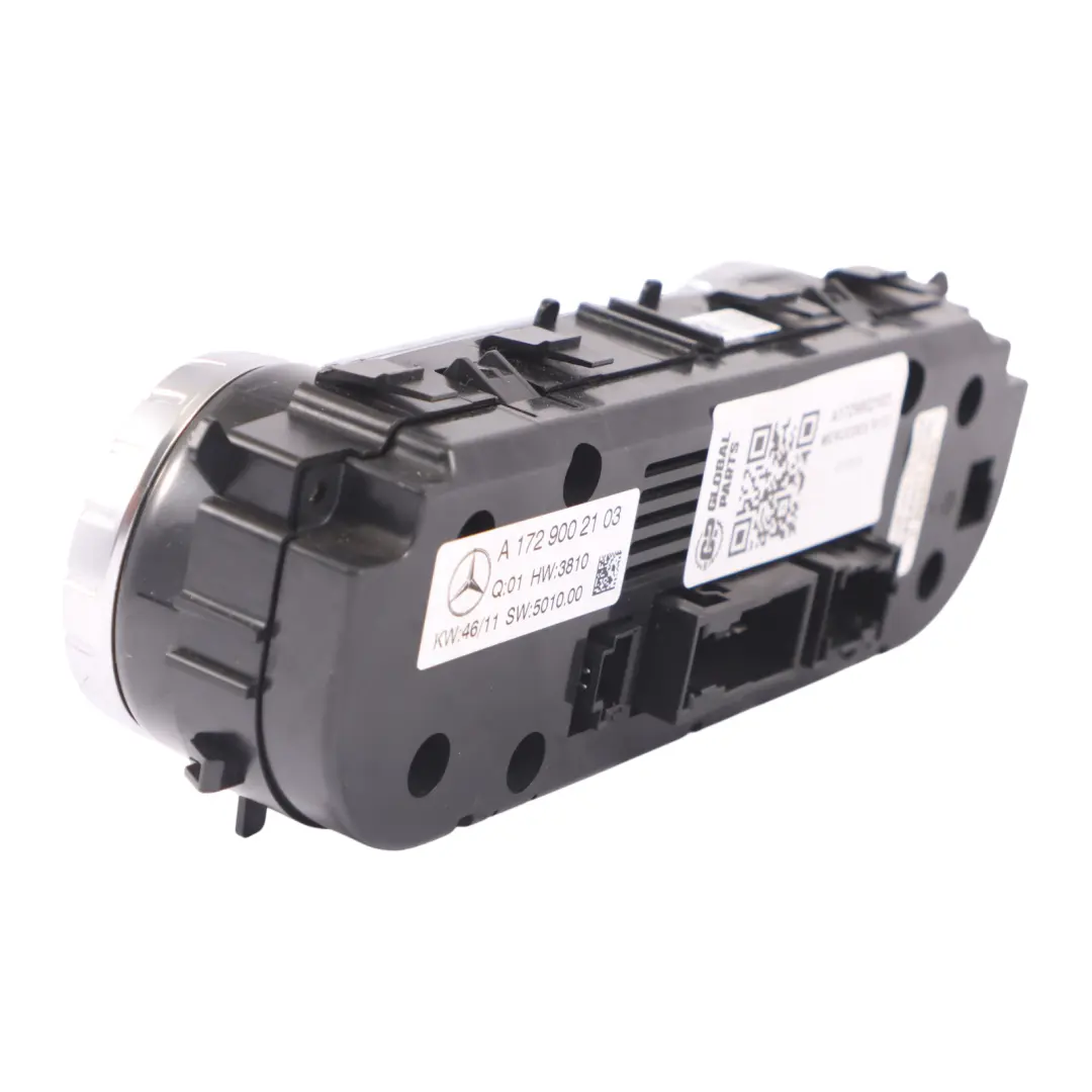 A/C Panneau unité commande module contrôle chauffage climatique pour Mercedes R172 à propos du numéro de pièce A1729002103 Mercedes R172 A/C Panneau unité commande module contrôle chauffage climatique - SKU A1729002103 - Numéro de pièce A1729002103