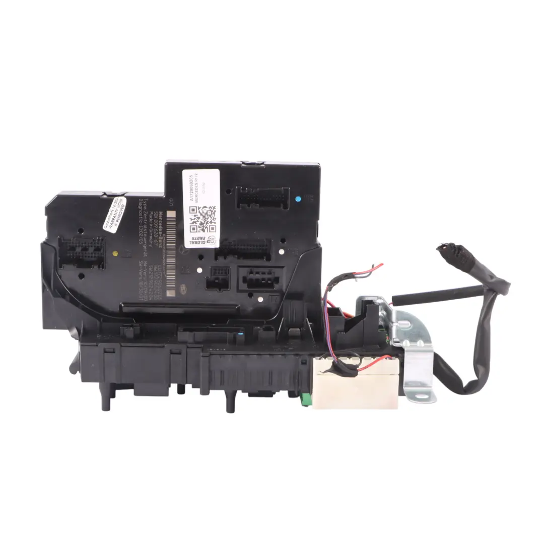 Boîte relais fusibles SAM arrière Module contrôle pour Mercedes SLK R172 à propos du numéro de pièce A1729060205 Mercedes SLK R172 Boîte relais fusibles SAM arrière Module contrôle - SKU A1729060205 - Numéro de pièce A1729060205