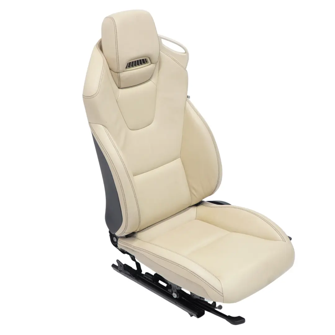 Front Left N/S Interior Heated Leather Como Beige to Mercedes SLK R172 Seat with Part number A1729100547 Mercedes SLK R172 Seat Front Left N/S Interior Heated Leather Como Beige - SKU A1729100547-1 - Part number A1729100547