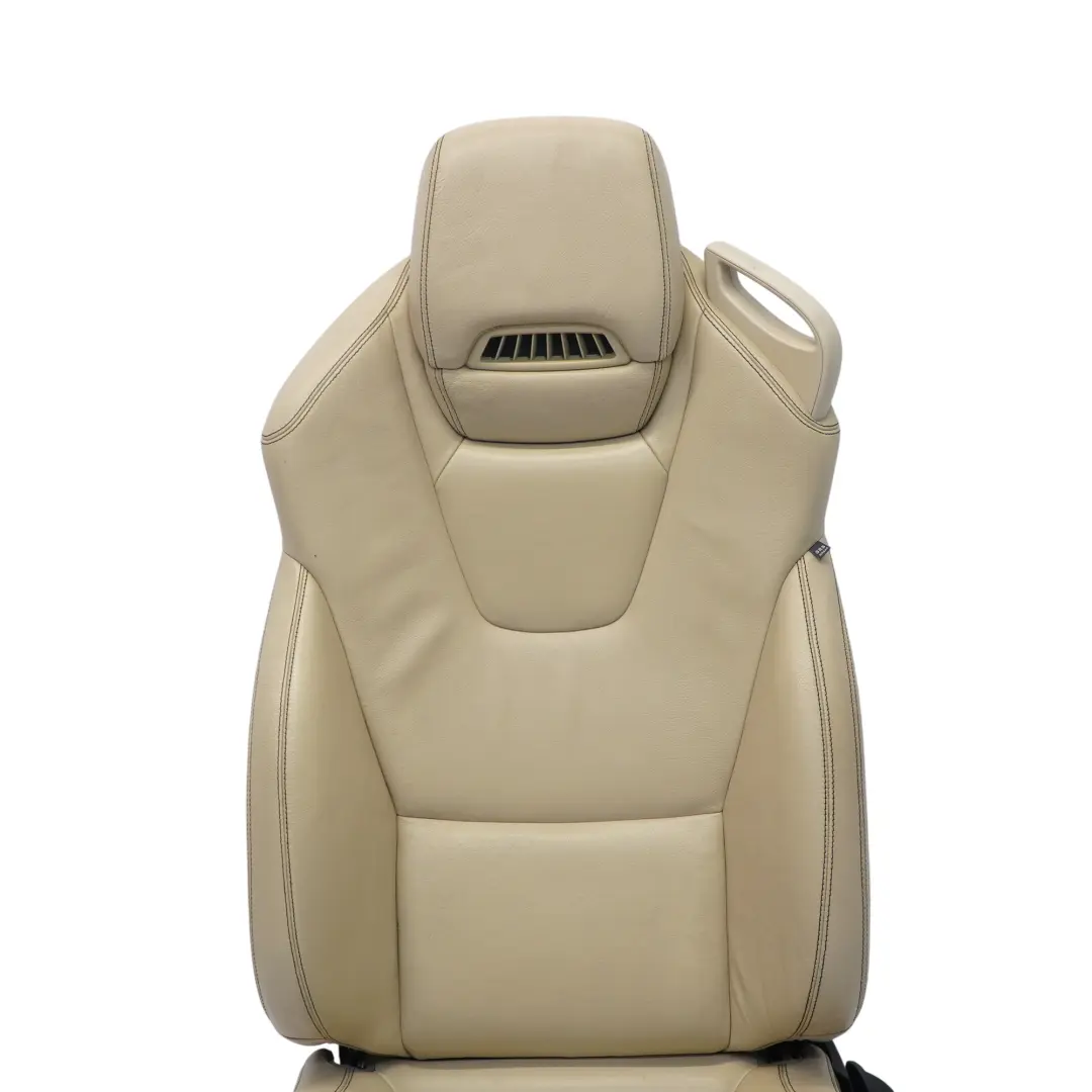 Mercedes SLK R172 Sedile Anteriore Sinistro Interno Riscaldato Pelle Como Beige - SKU A1729100547-1 - Numero di parte A1729100547
