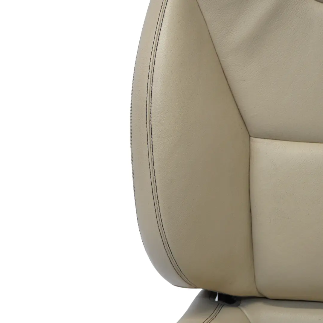 Sitz vorne links Interieur Leder beheizt Como Beige für Mercedes SLK R172 mit Teilenummer A1729100547 Mercedes SLK R172 Sitz vorne links Interieur Leder beheizt Como Beige - SKU A1729100547-1 - Teilenummer A1729100547