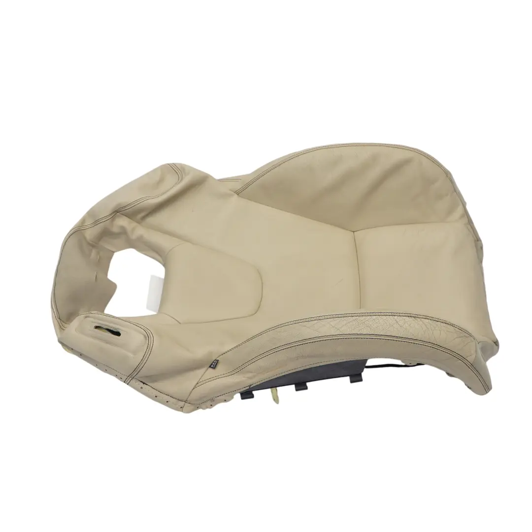 Funda Respaldo Asiento Delantero Derecho Recubrimiento Cuero Beige para Mercedes R172 con número de pieza A1729100647 Mercedes R172 Funda Respaldo Asiento Delantero Derecho Recubrimiento Cuero Beige - SKU A1729100647-1 - Número de pieza A1729100647