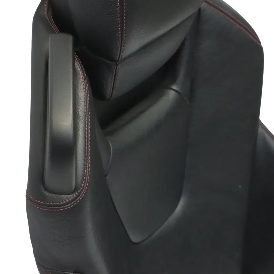 Mercedes SLK R172 Oparcie Przedniego Prawego Fotela Czarna Skóra - SKU A1729103601 - Numer Części A1729103601