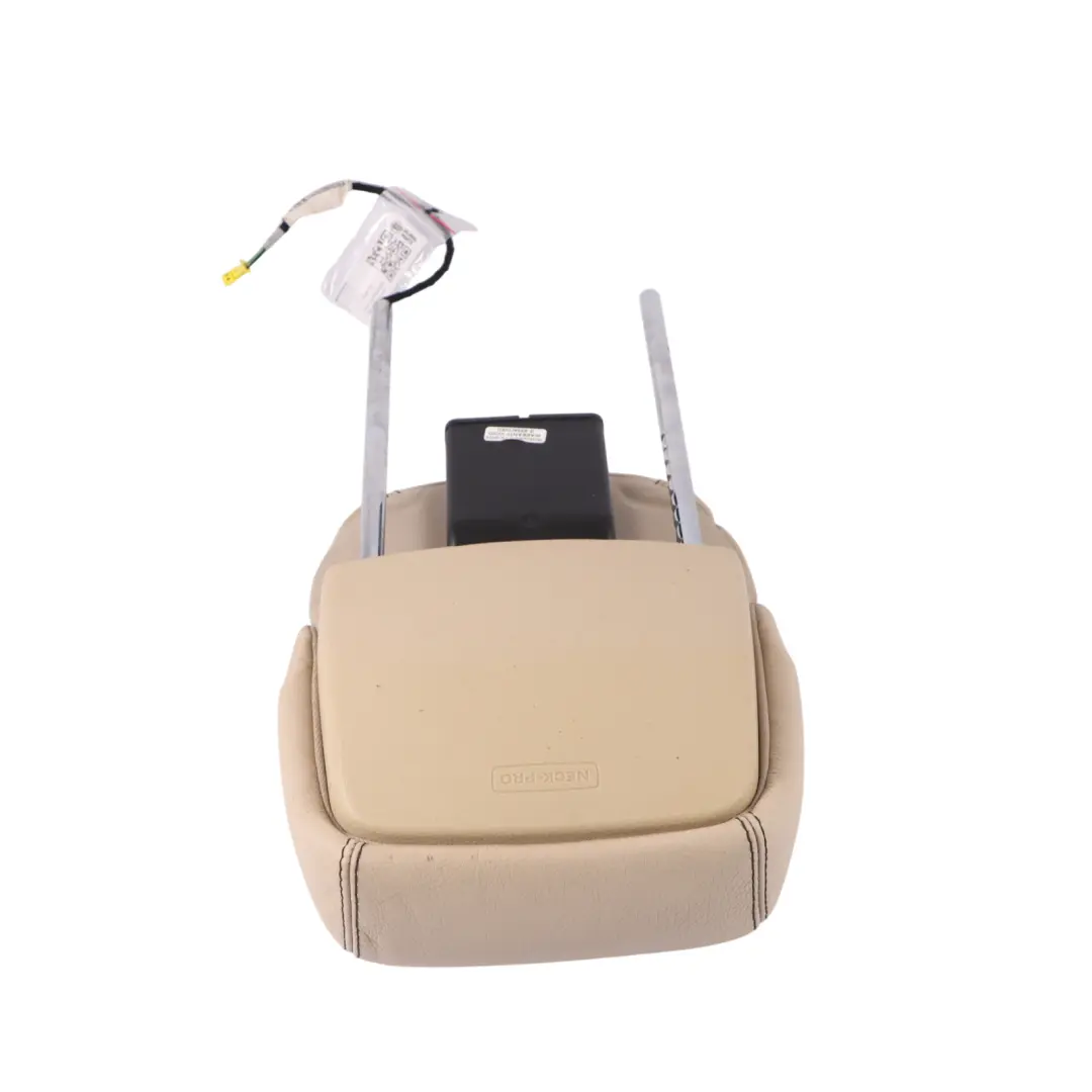 Mercedes SLK R172 Head Restraint Front Seat Right O/S Leather Beige - SKU A1729700450 - Part number A1729700450