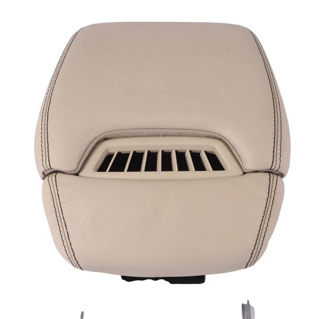 Head Restraint Front Seat Right O/S Leather Beige to Mercedes SLK R172 with Part number A1729700450 Mercedes SLK R172 Head Restraint Front Seat Right O/S Leather Beige - SKU A1729700450 - Part number A1729700450