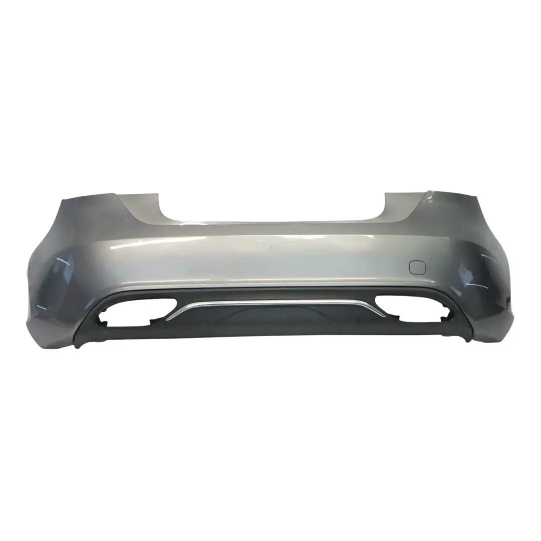 Bumper Rear Trim Panel Mountain Grey Metallic - 787 to Mercedes W176 with Part number A1768800000 Mercedes W176 Bumper Rear Trim Panel Mountain Grey Metallic - 787 - SKU A1768800000-MG2 - Part number A1768800000