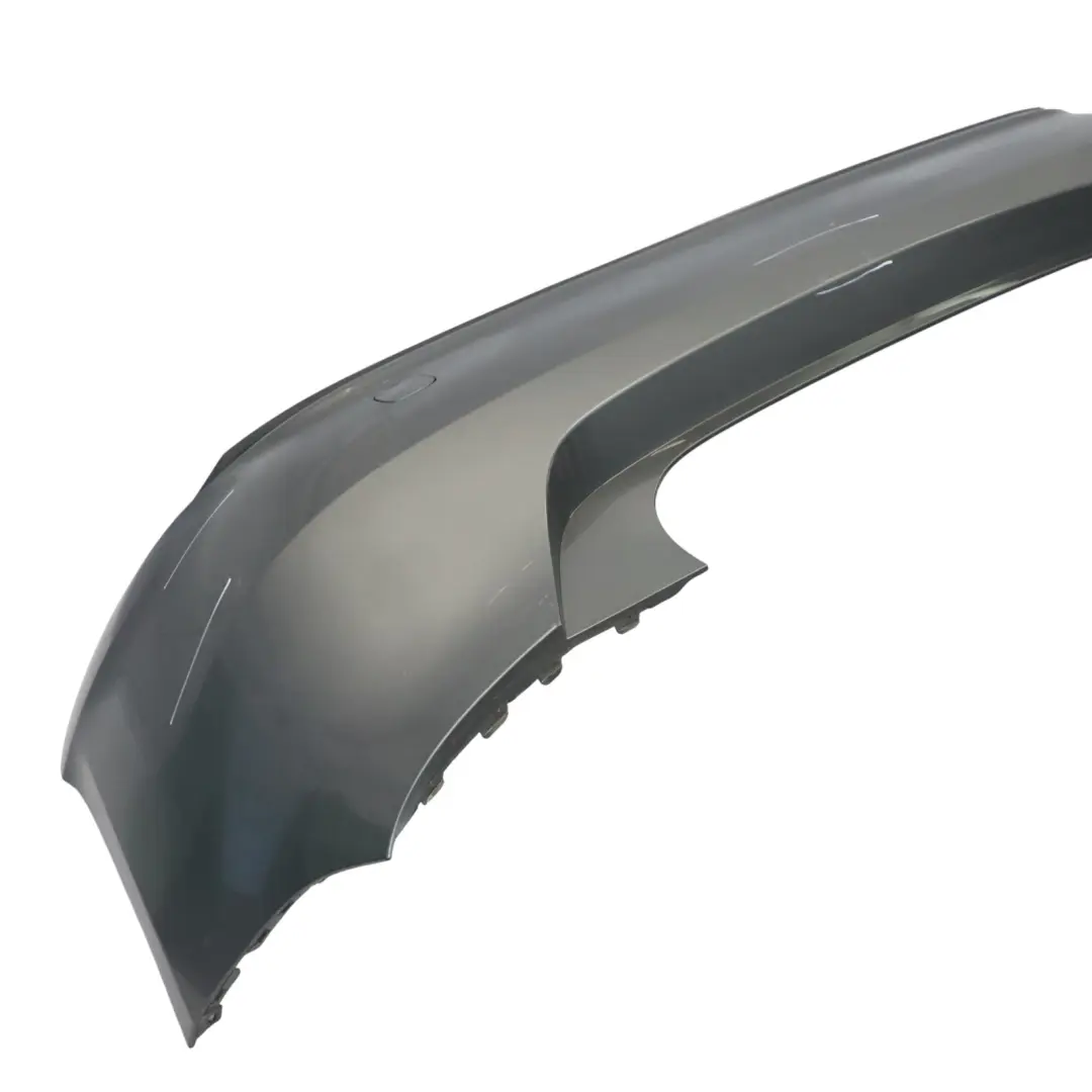 Bumper Rear Trim Panel Mountain Grey Metallic - 787 to Mercedes W176 with Part number A1768800000 Mercedes W176 Bumper Rear Trim Panel Mountain Grey Metallic - 787 - SKU A1768800000-MG2 - Part number A1768800000