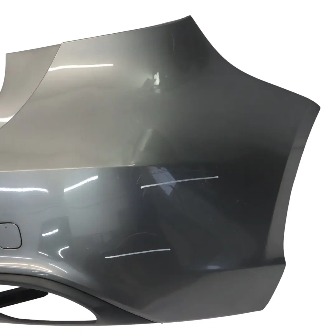 Bumper Rear Trim Panel Mountain Grey Metallic - 787 to Mercedes W176 with Part number A1768800000 Mercedes W176 Bumper Rear Trim Panel Mountain Grey Metallic - 787 - SKU A1768800000-MG2 - Part number A1768800000