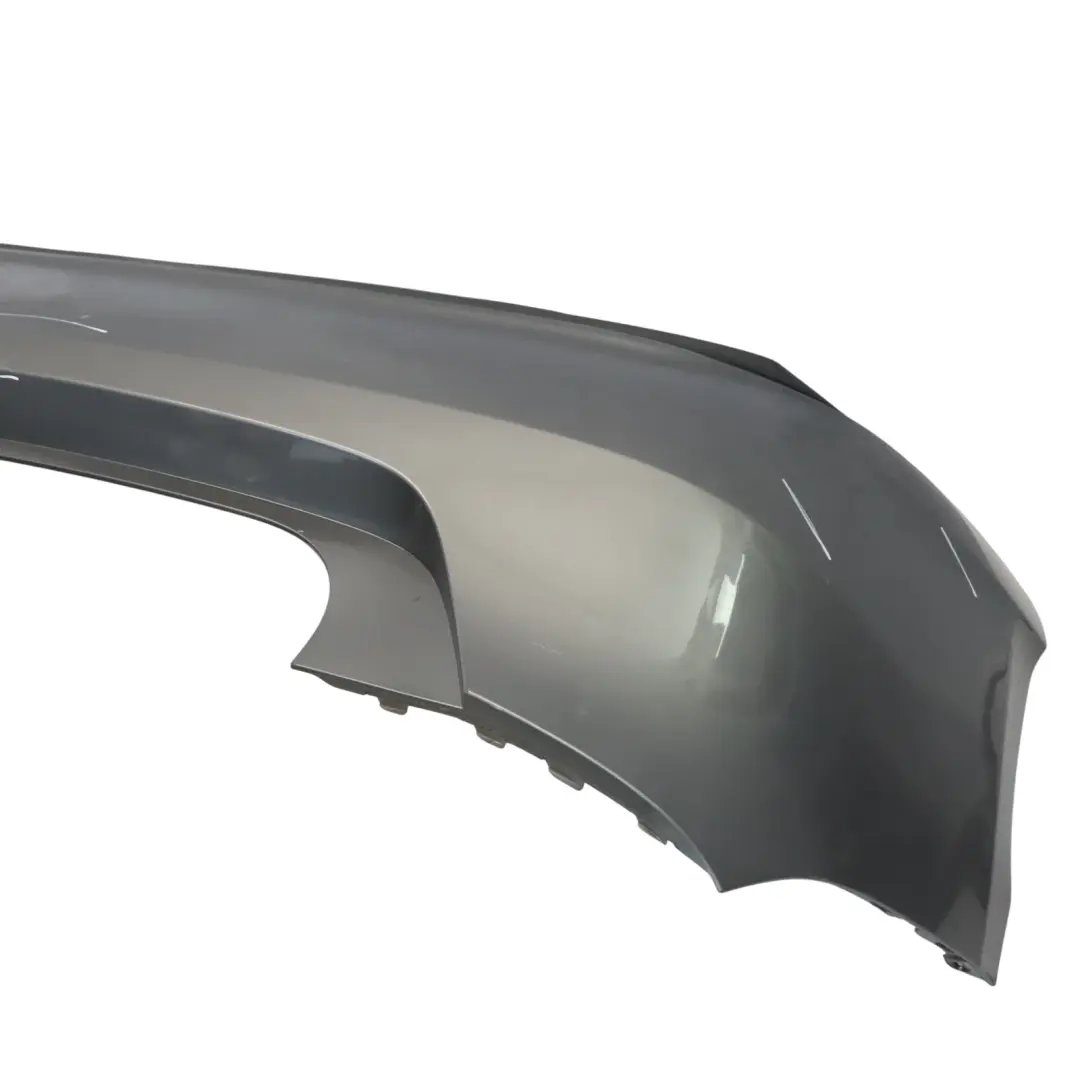 Bumper Rear Trim Panel Mountain Grey Metallic - 787 to Mercedes W176 with Part number A1768800000 Mercedes W176 Bumper Rear Trim Panel Mountain Grey Metallic - 787 - SKU A1768800000-MG2 - Part number A1768800000