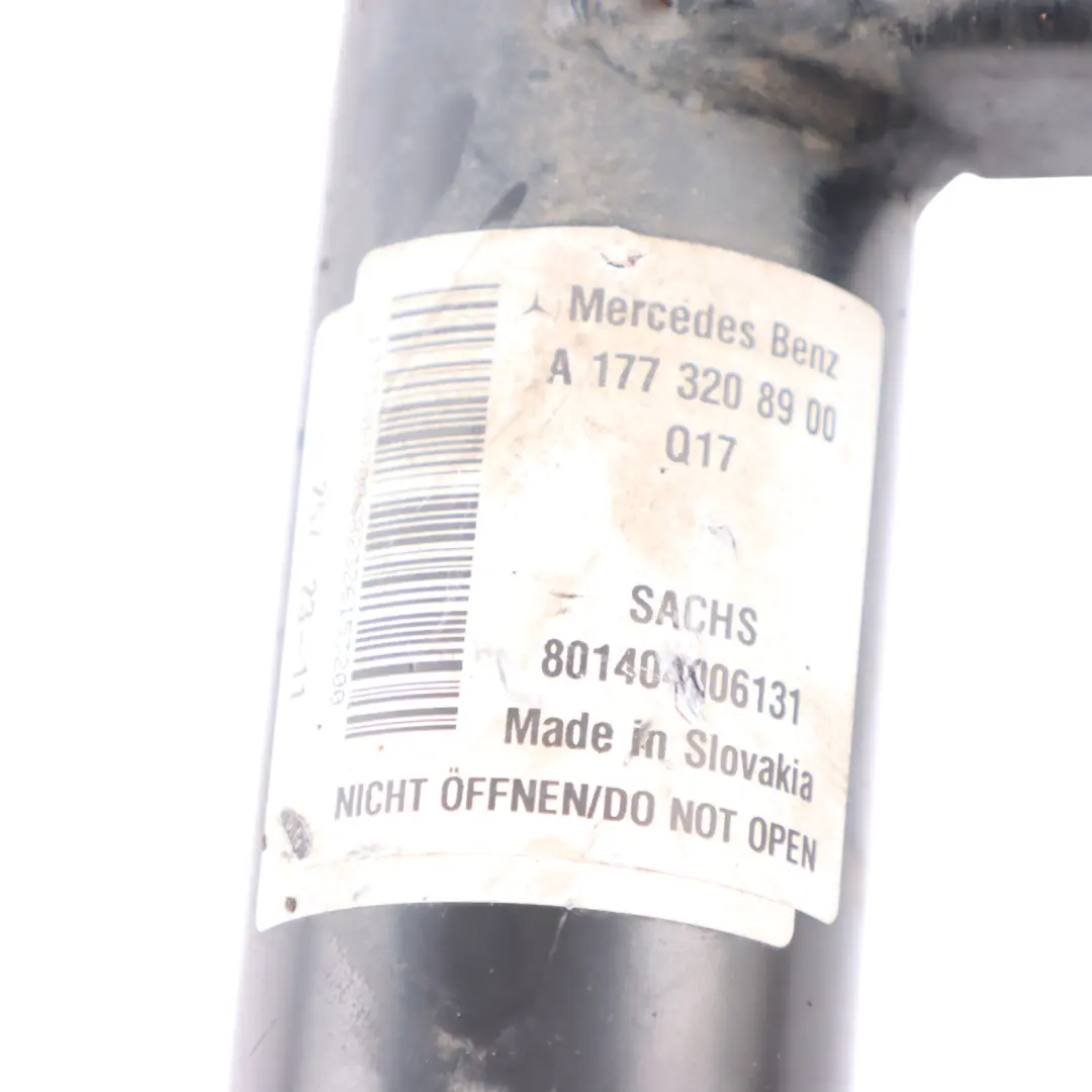 A180 Front Axle Shock Absorber Strut Front Left N/S to Mercedes W177 with Part number A1773208900 Mercedes W177 A180 Front Axle Shock Absorber Strut Front Left N/S - SKU A1773208900-1 - Part number A1773208900