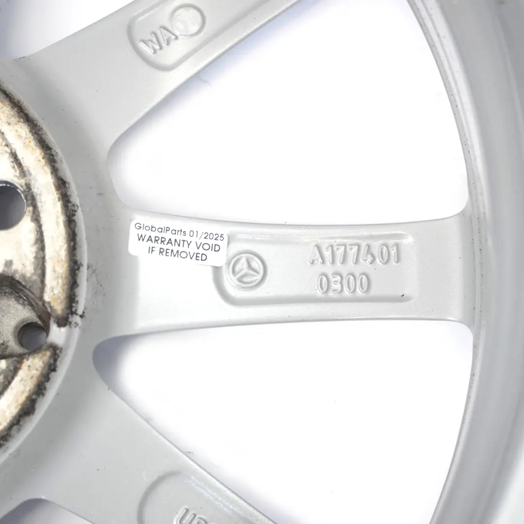 Cerchio in lega 10 razze 17" 6,5J ET:44 per Mercedes W177 W247 CLA C118 con numero di parte A1774010300 Mercedes W177 W247 CLA C118 Cerchio in lega 10 razze 17" 6,5J ET:44 - SKU A1774010300-1 - Numero di parte A1774010300